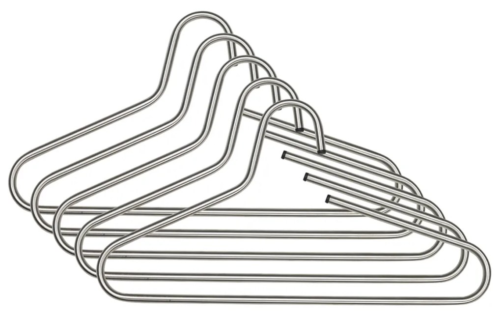 Spinder Design Victorie Kledinghanger Van RVS Blacksmith Set 5 St.