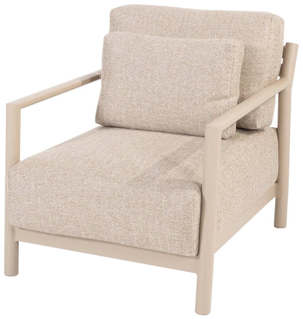 Mykonos lounge tuinstoel latte 4 Seasons Outdoor