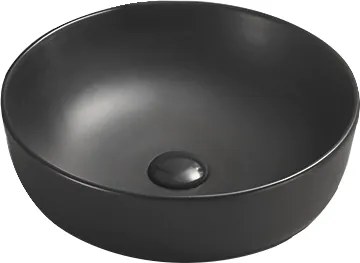 Mexen Lana opbouwwastafel 41 x 41 cm, matzwart - 22234185