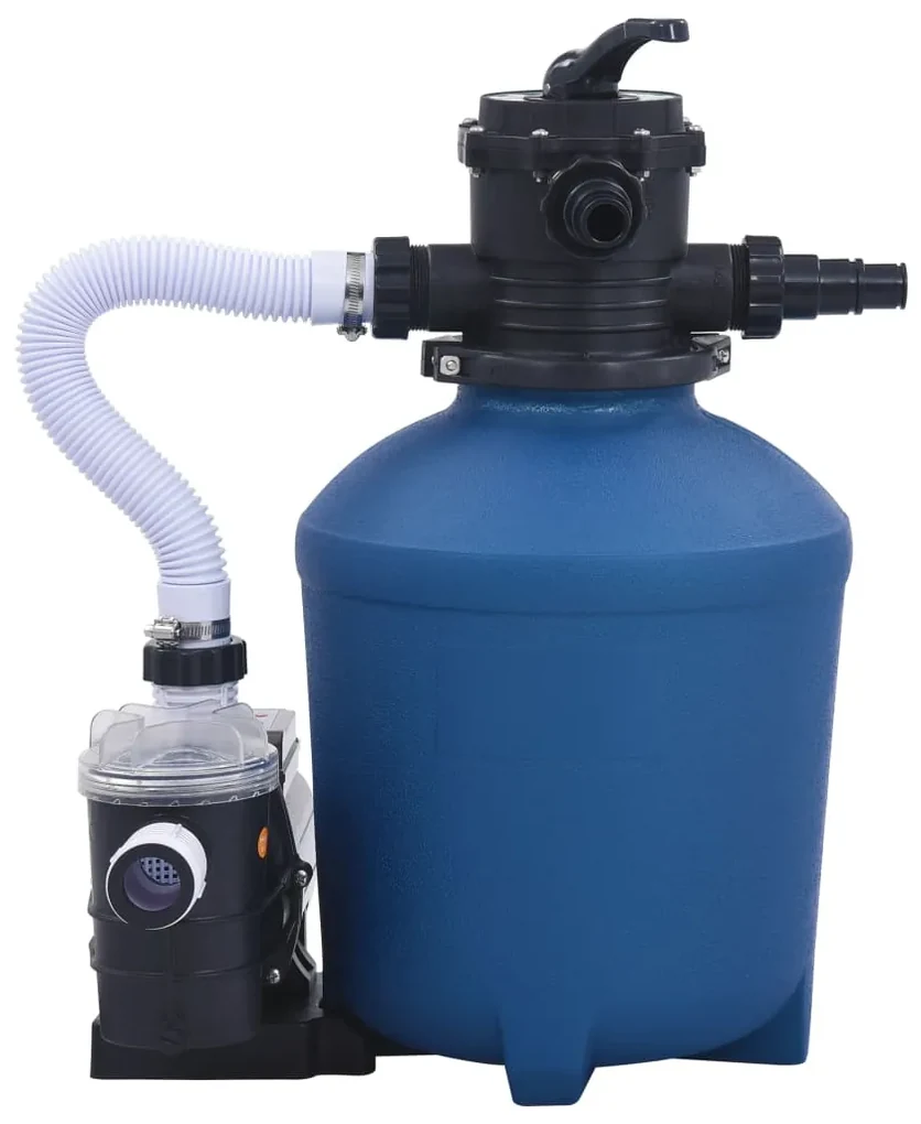 vidaXL Zandfilterpomp met timer 530 W 10980 L/u