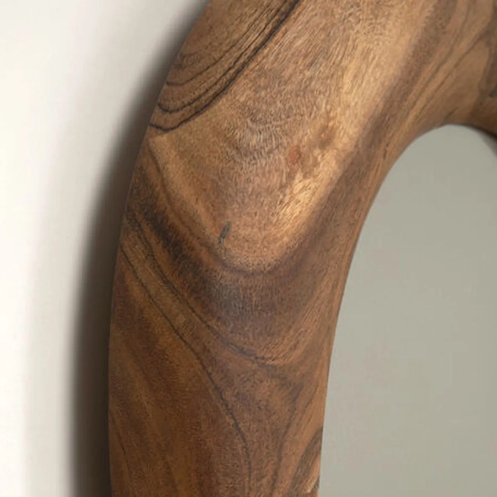 Natuurlijke Spiegel Acacia Hout - 45x91cm