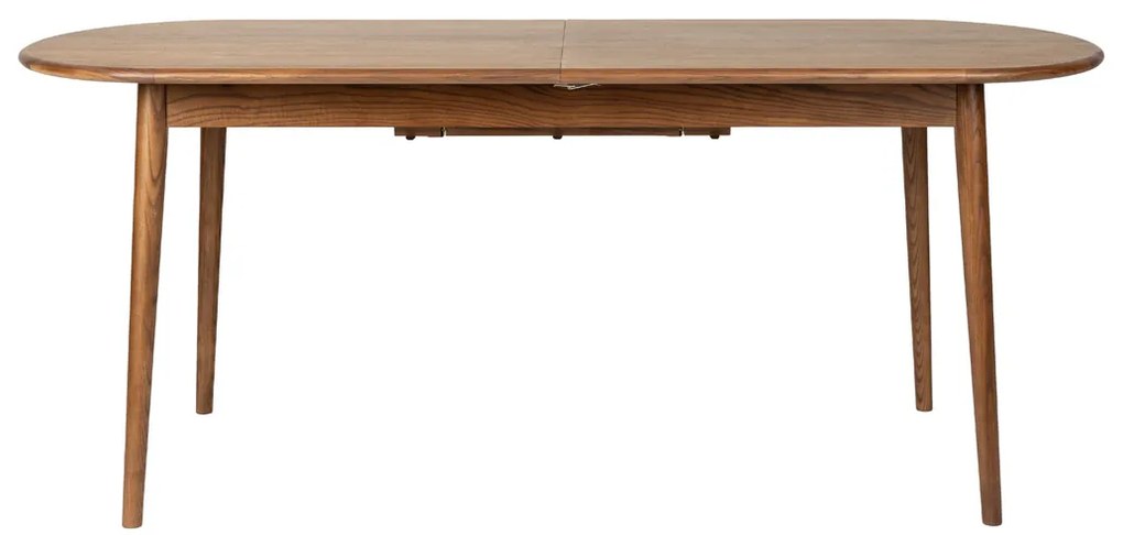 Zuiver Twist Oval Walnut Uitschuifbare Eettafel Walnoot 185-240 Cm - 90 X 185cm.