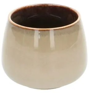 Bloempot'Juul', aardewerk, zand,Ø 9,5 cm