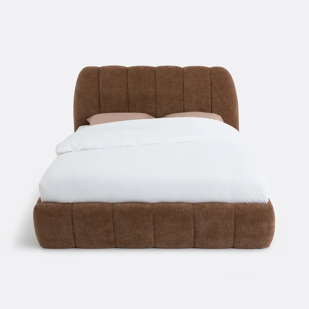 Gestoffeerd bed met lattenbodem, Nuria