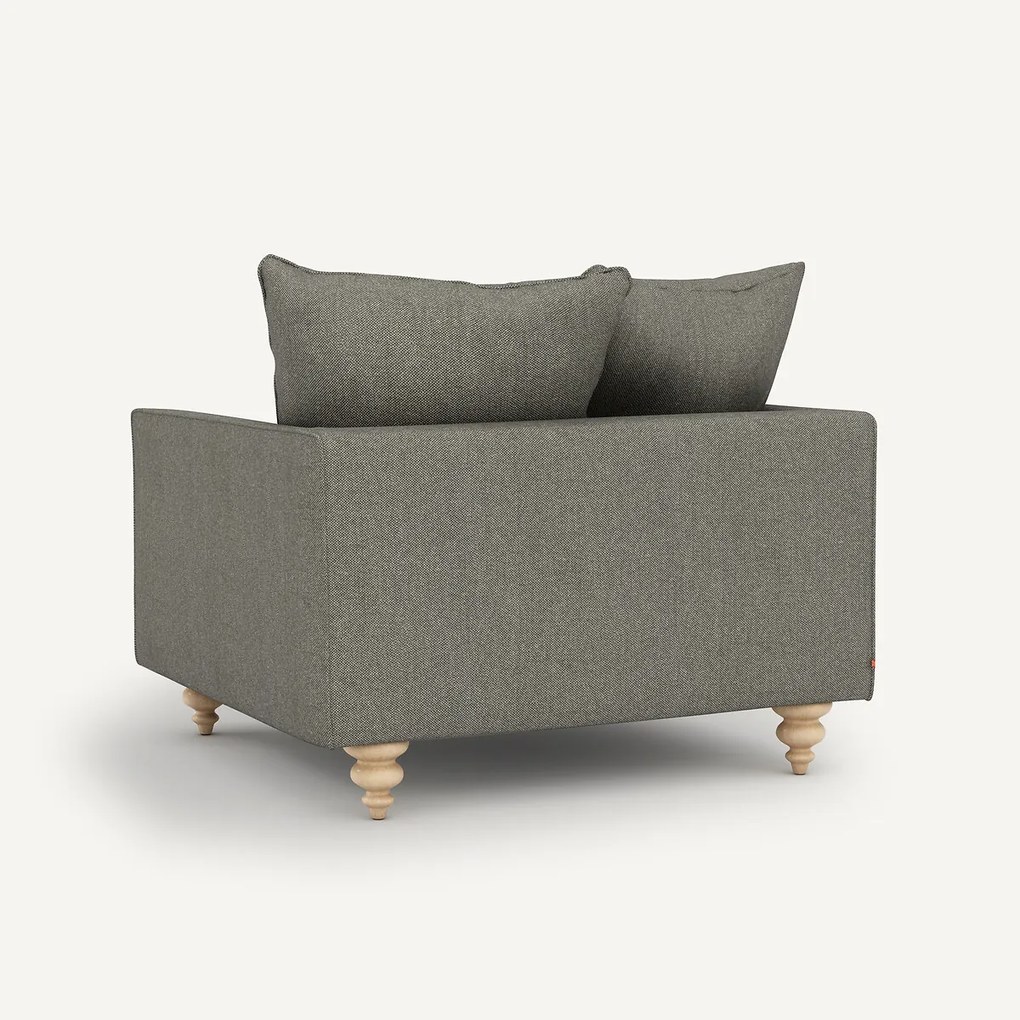 Fauteuil tweed, Lazare