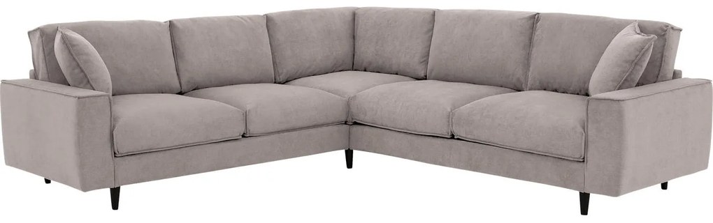 Goossens Bank Jonas beige, stof, 2,5-zits, urban industrieel