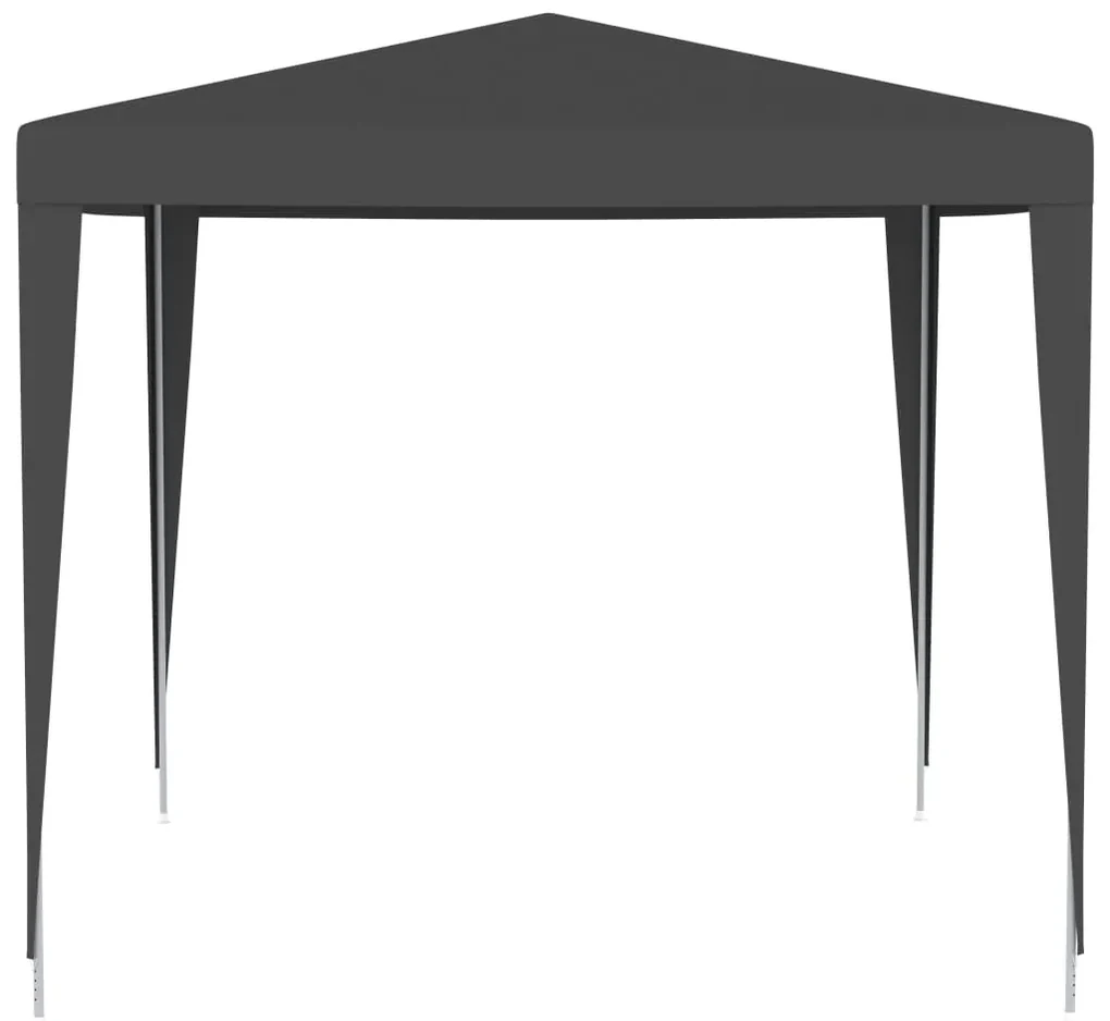 vidaXL Partytent professioneel 90 g/m² 2,5x2,5 m antraciet