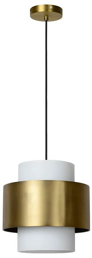 Lucide Firmin hanglamp 30cm 1x E27 goud mat