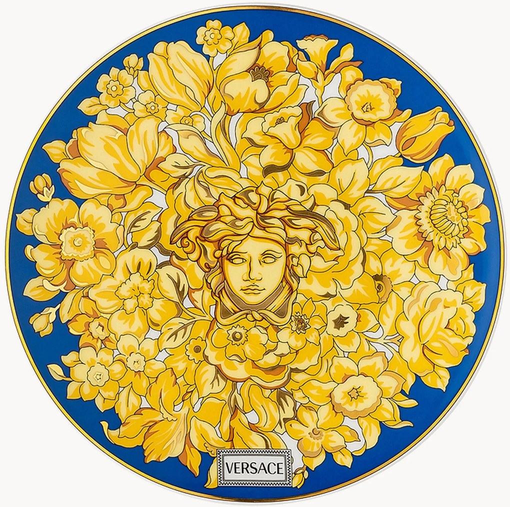 Porseleinen broodbord Medusa Rhapsody