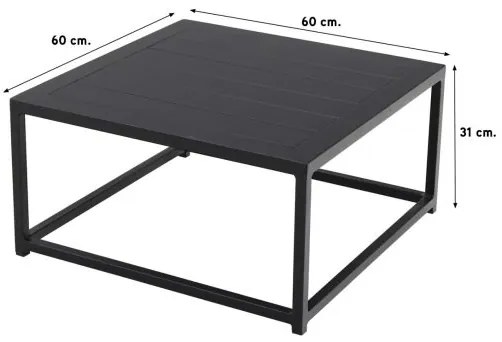 Liberty/Royalty Sunbrella loungeset - Sooty - 7-delig OP=OP