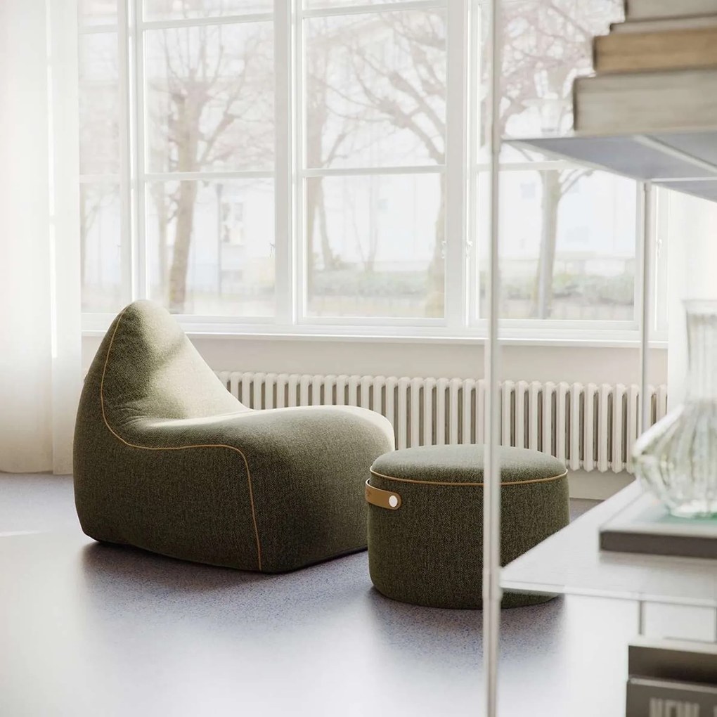 Sackit Stoel & Pouf Indoor - Cosmo Olive