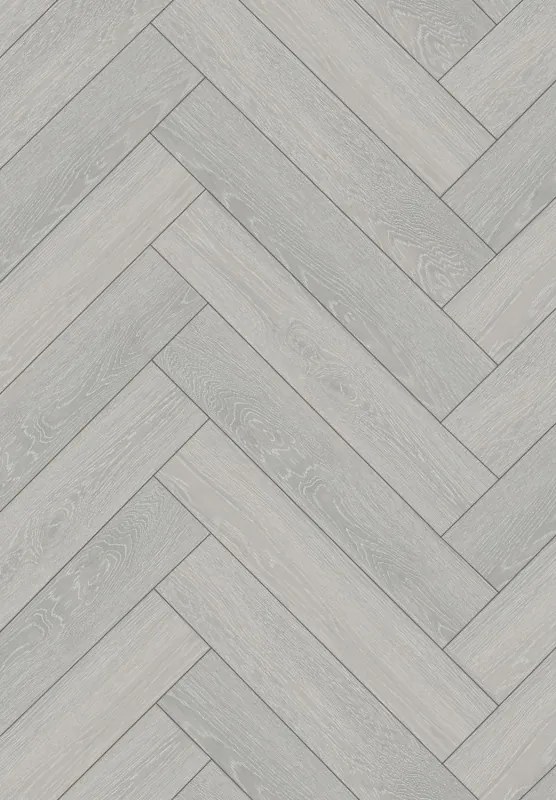 Mexen Dayton  staal van visgraat SPC vinylpanelen 6,5 mm, IPEX onderlaag 1,5 mm, 4 V-groef, Eik - F1181-S