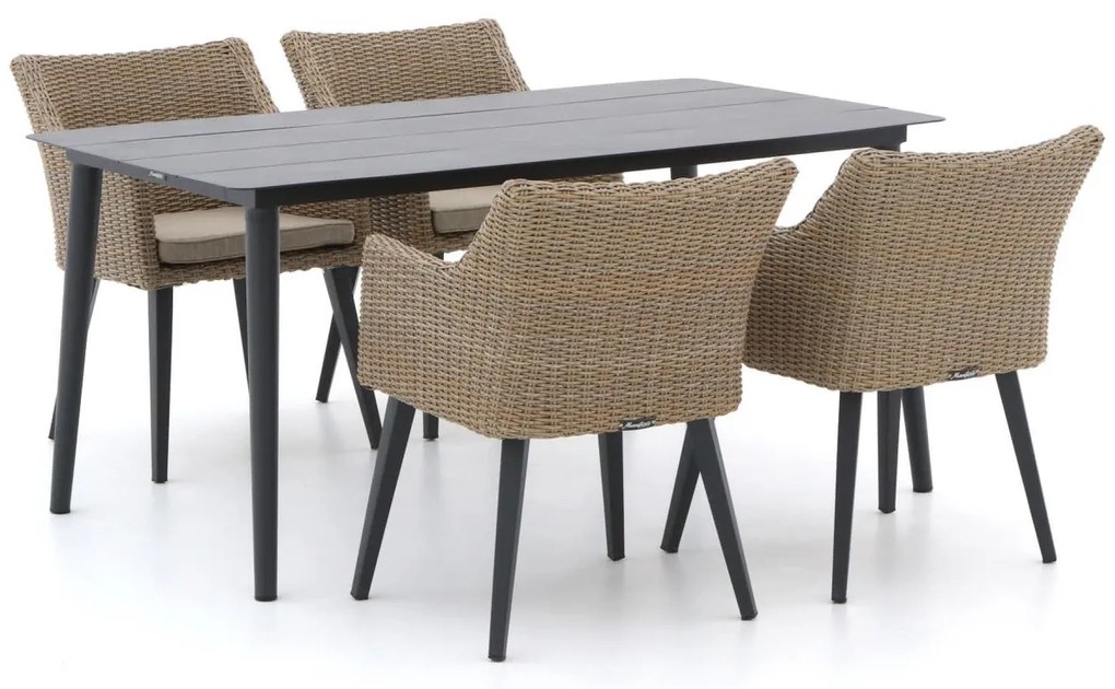 Manifesto Matese/Sora 160cm dining tuinset 5-delig