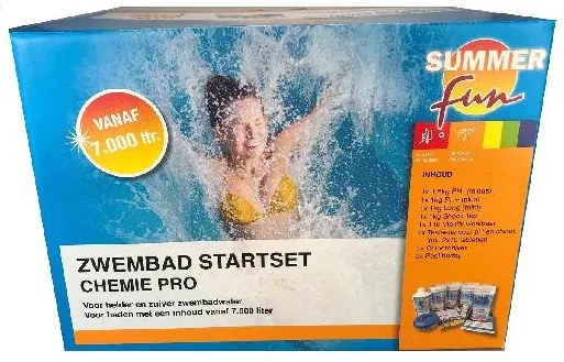 Summer Fun Zwembad Startset Chemie - Pro
