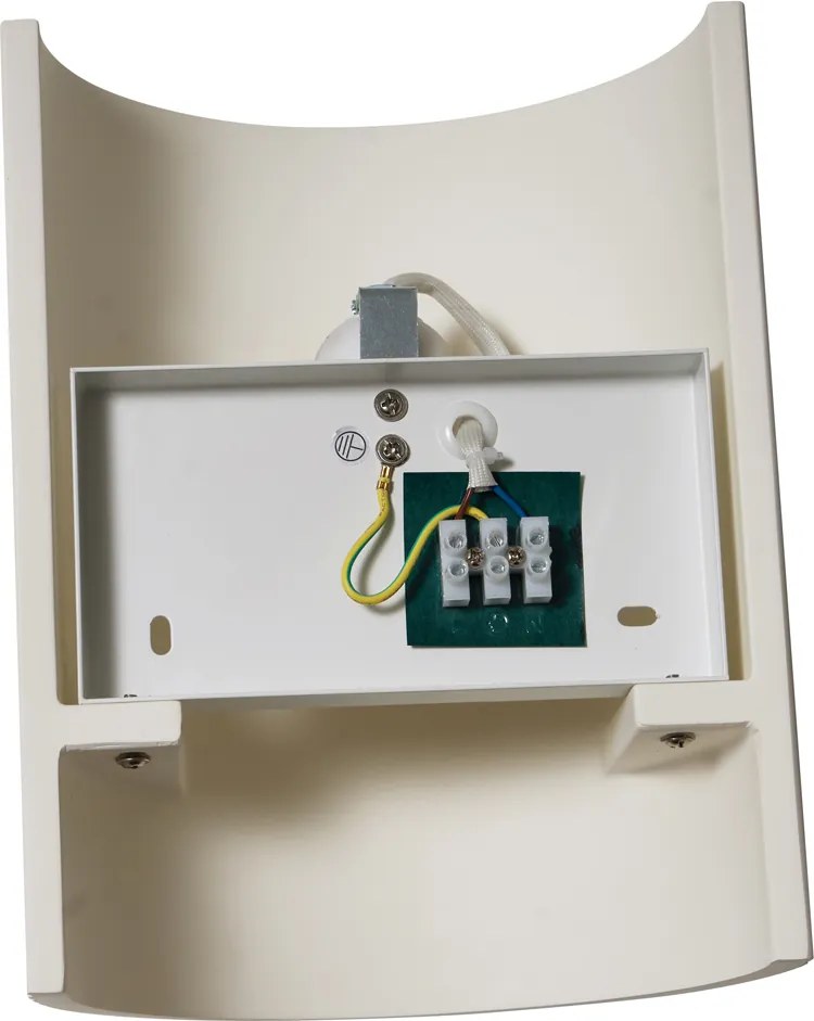 Scandinavische wandlamp wit ovaal - Plaster