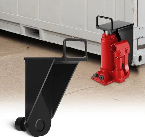 VEVOR-container voor vijzels met U-vormige handgreep, 5,6 ton, lagernivelleerder, zon- en regenbestendig, containerhefoog voor de scheepvaartindustrie, logistiek en magazijnbeheer.