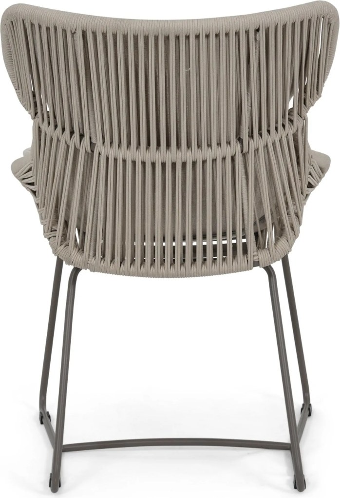 Tuinstoel Rope Taupe-naturel-bruin Santika Samari  mocha