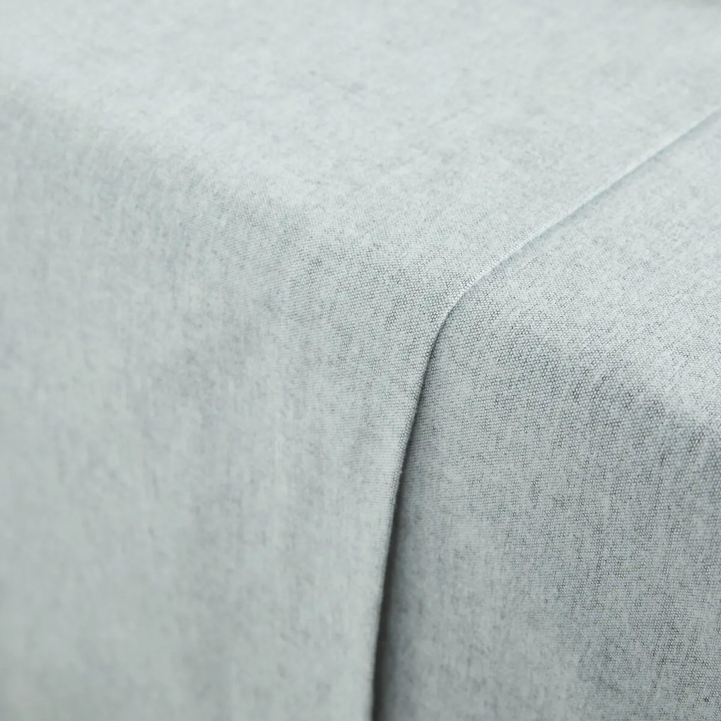 Onderlaken in chambray katoenen flanel, Clara