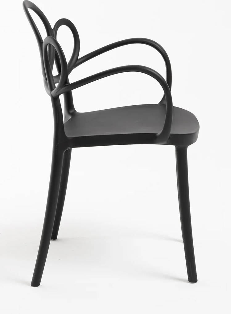 Set 4 Sky Stoelen met Armleuningen
