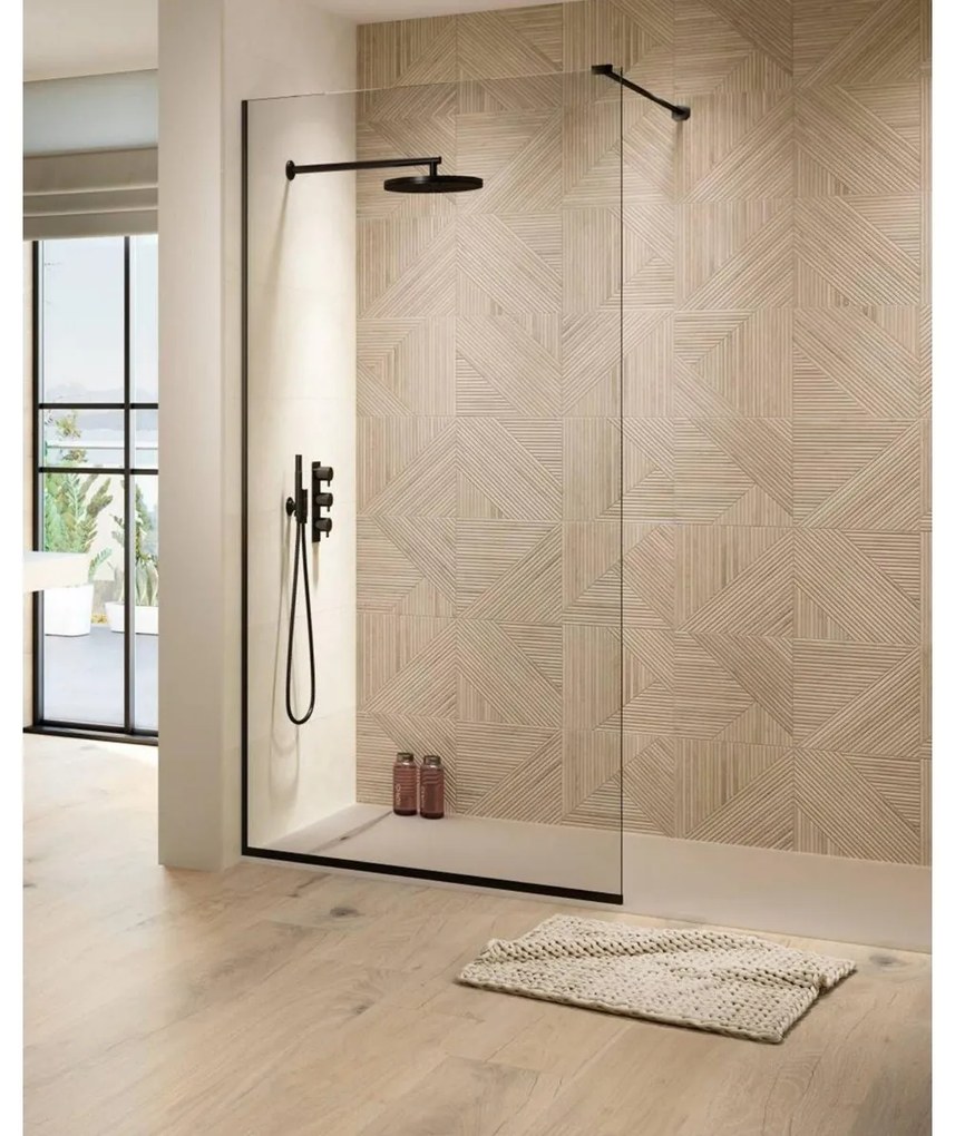 Valence Stripes decor wandtegel 32x100cm naturel