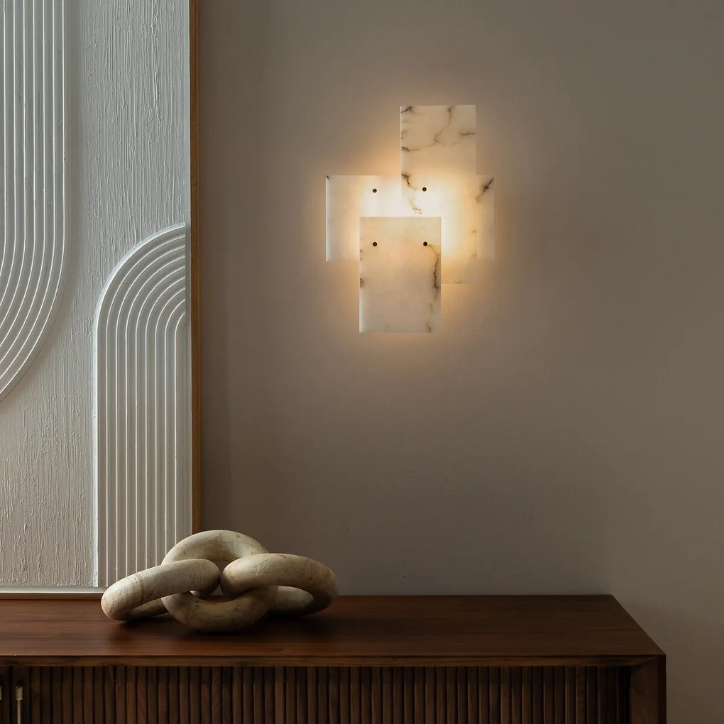 Wandlamp in albast, Calcea