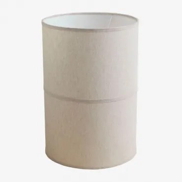 Lampenkap Van Katoen Olinda Ø30 Cm & Gardenia Wit - Sklum