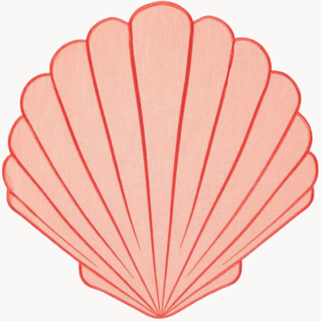 Schelpvormige placemat Concha