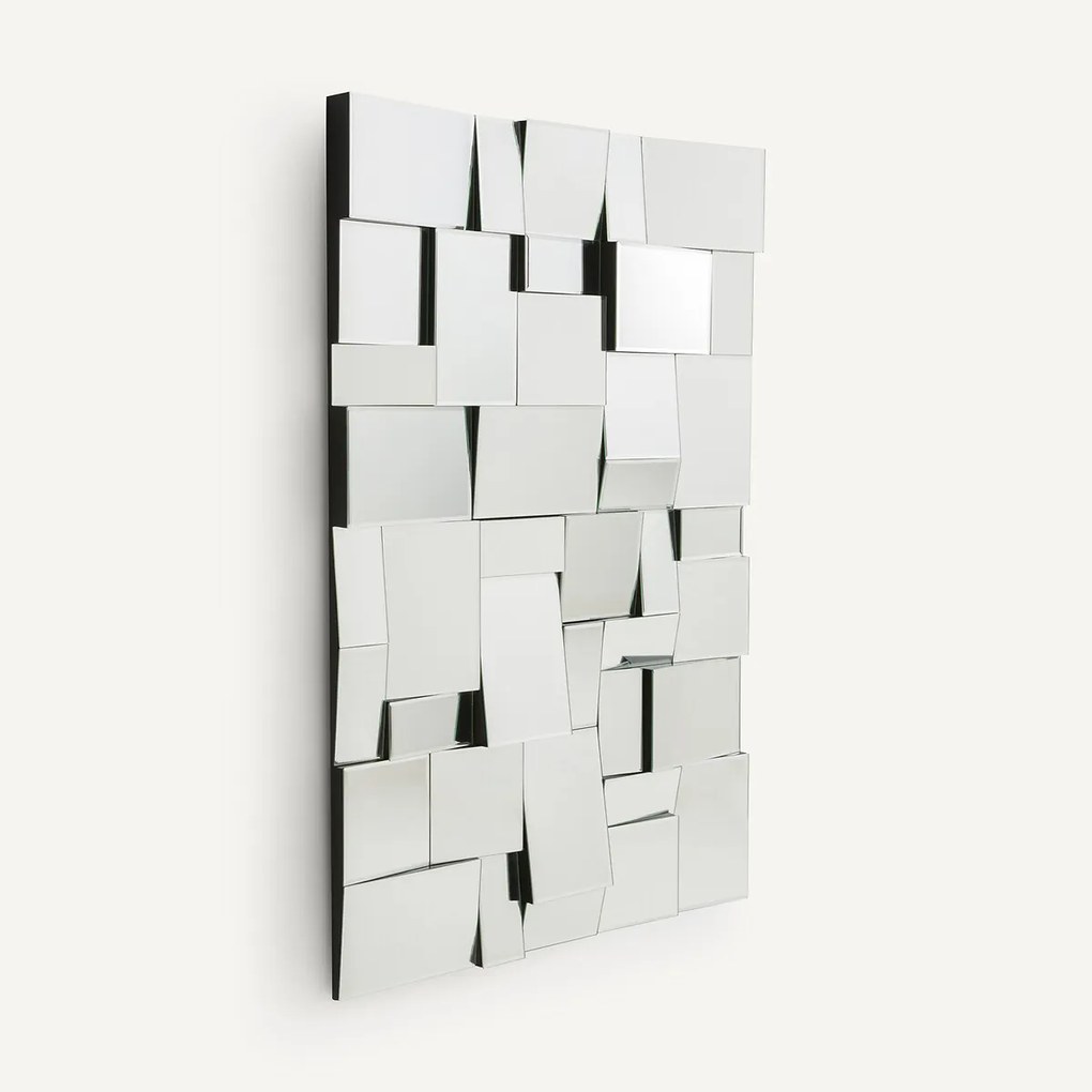 Geometrische spiegel H120cm, Lusito