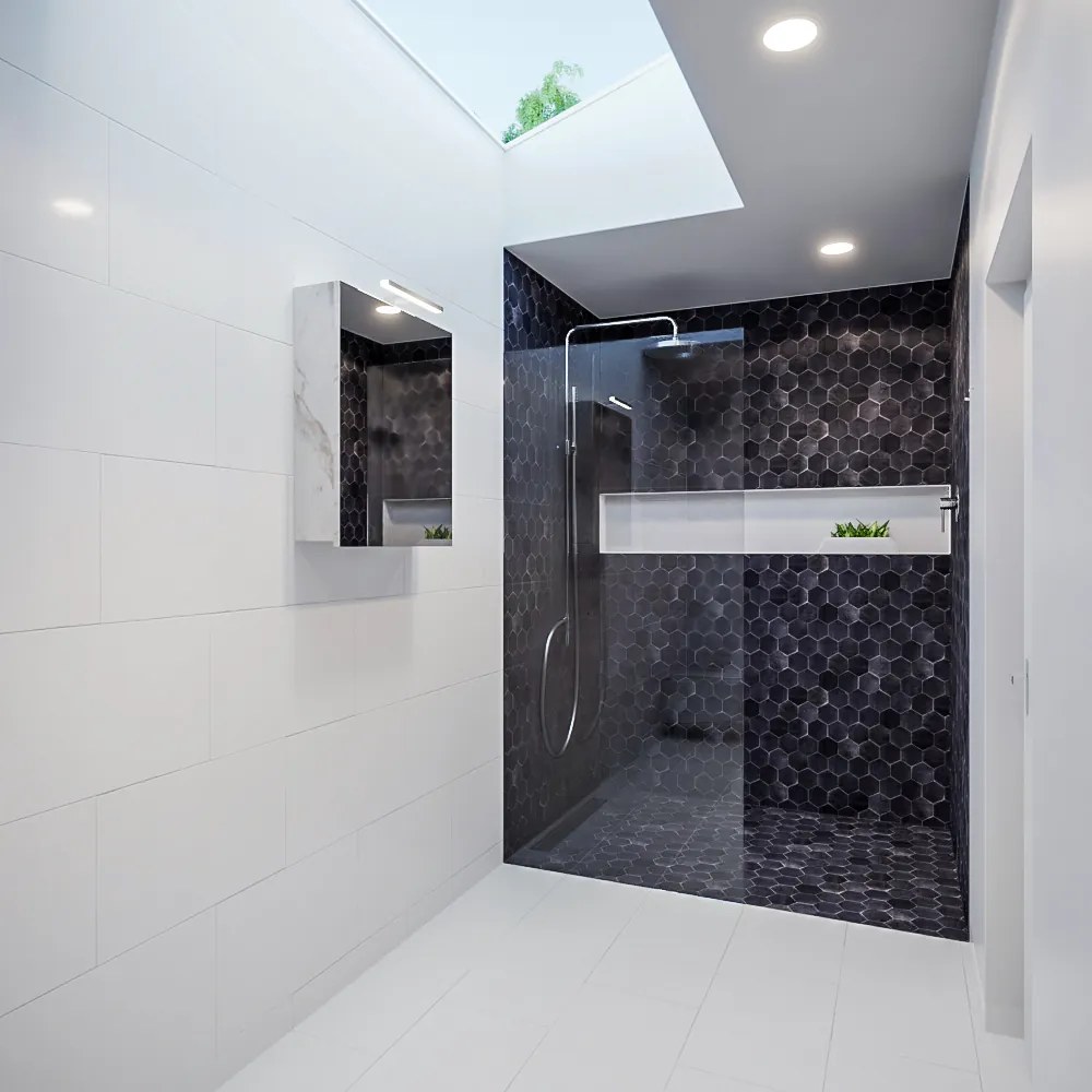 Mondiaz Cubb spiegelkast 50x70x16cm kleur carrara met 1 deur