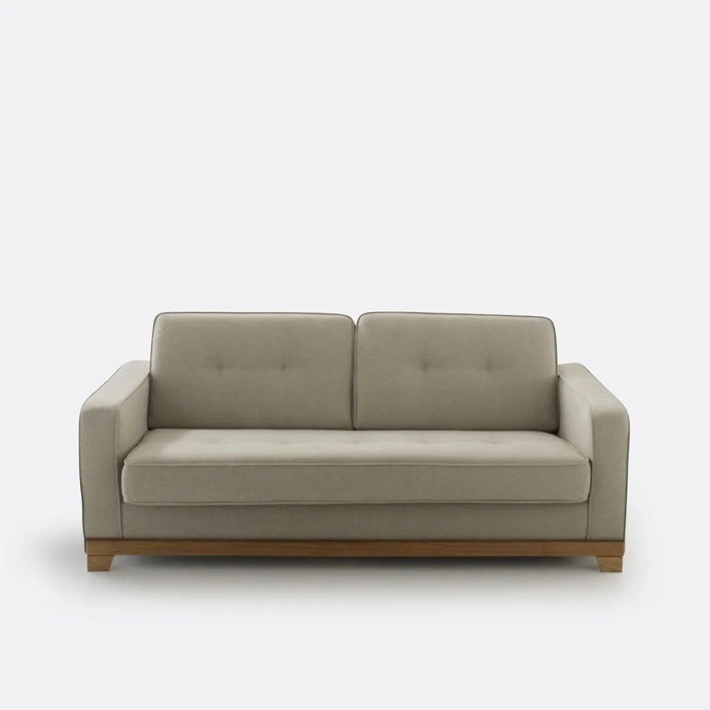 Ajis 2 of 3 zits slaapbank van mêlee polyester