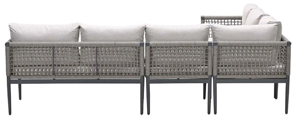 Garden Impressions Burela lounge hoekset links 4-delig - taupe