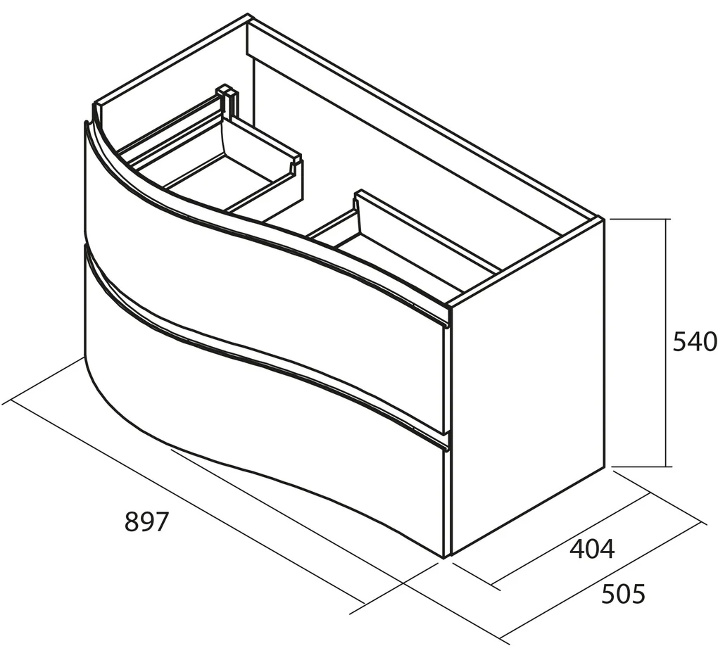 Muebles Mam badmeubel 120cm links wit mat met wastafel mineraalmarmer wit glans met kraangat