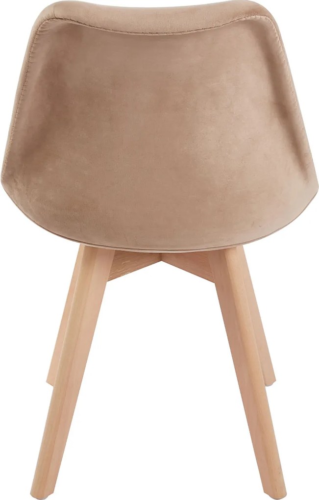 Set 4 Synk Fluwelen Stoelen