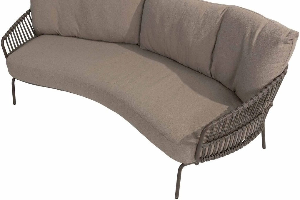 4 Seasons Outdoor Capalbio loungeset terre Loungeset bruin weerbestendig