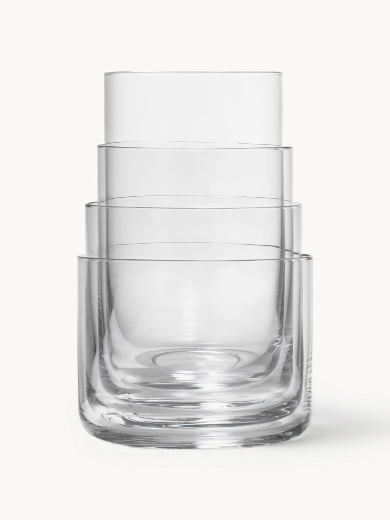 Waterglazen Nesting, 4 stuks