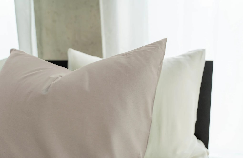 Kayori Saya Dekbedovertrek Beige – Bij Swiss Sense