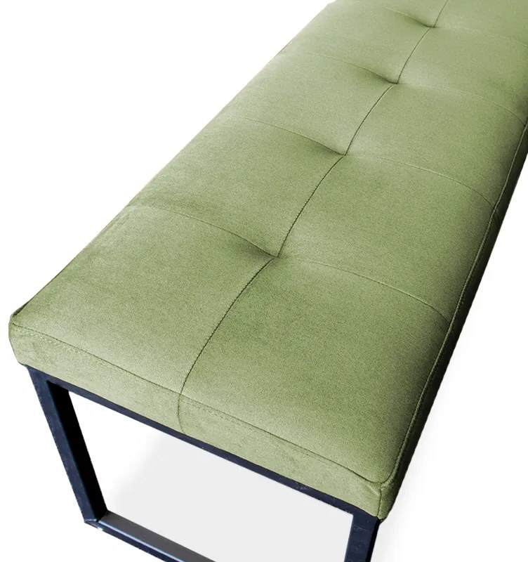 Eetkamerbank Atlanta | stof Element lichtgroen 11 | 160 cm breed