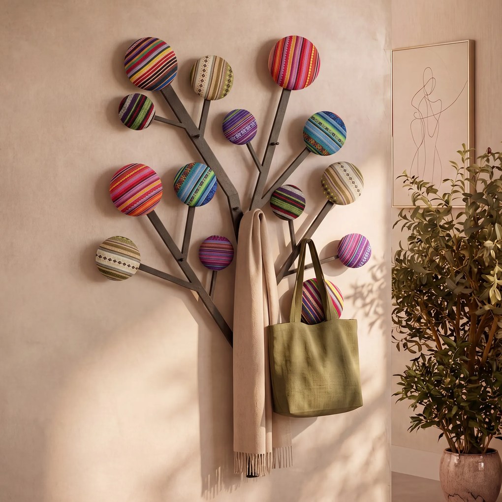 Kare Design Bubble Tree Design Wandkapstok Bubble Tree