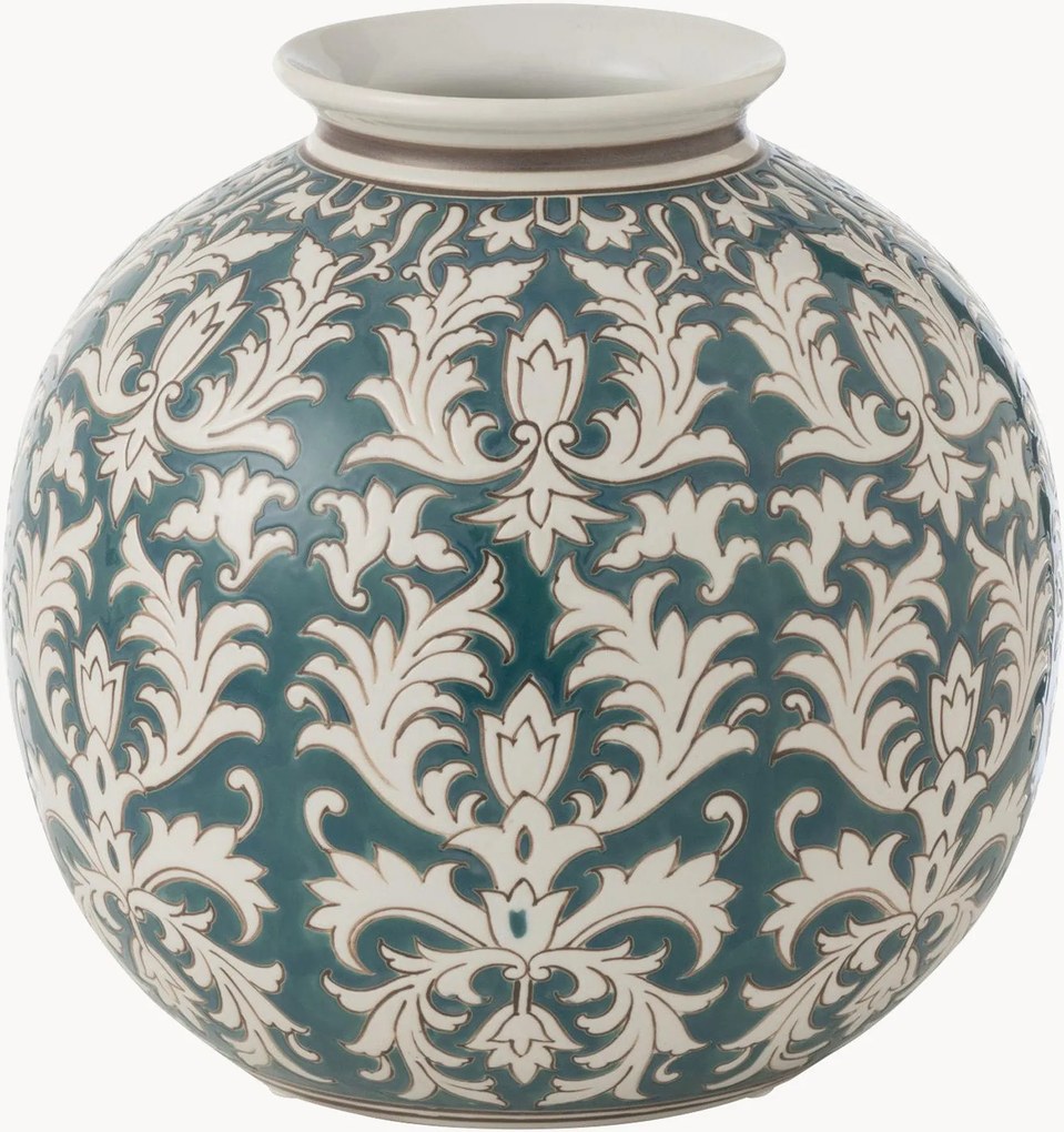 Handgemaakte porseleinen vaas Victo, H 24 cm