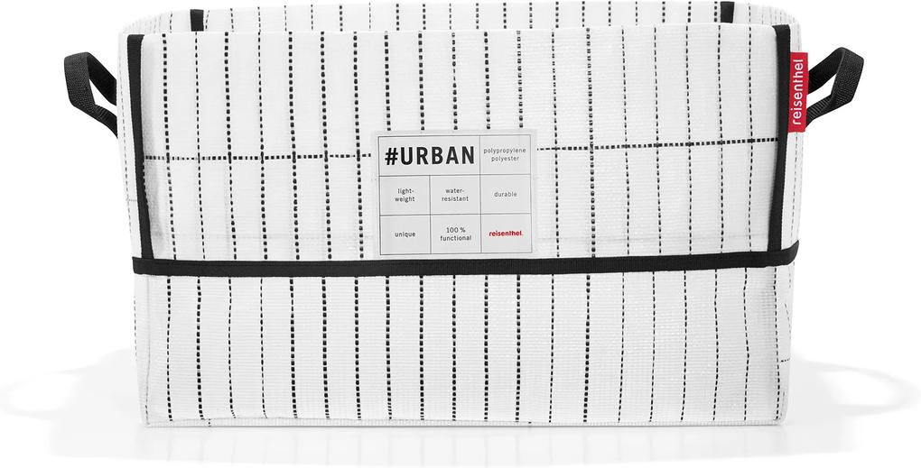 #urban box Tokyo Opbergbox - Polypropyleen - 30L - #Urban Wit;Zwart