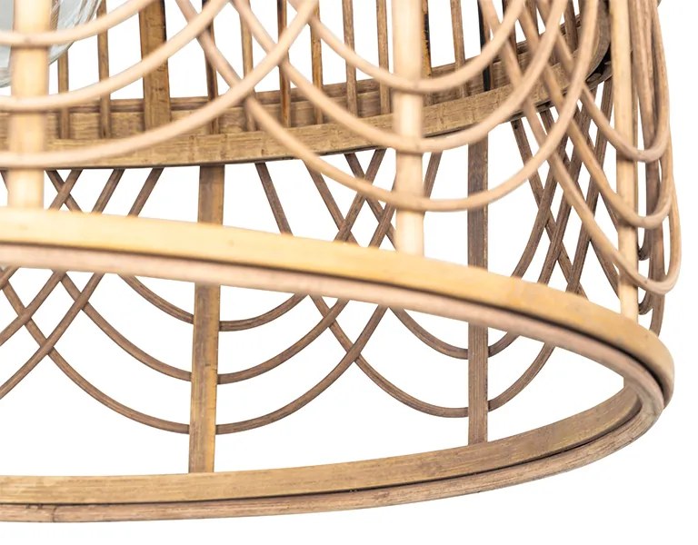 Oosterse hanglamp rotan 44 cm - Michelle