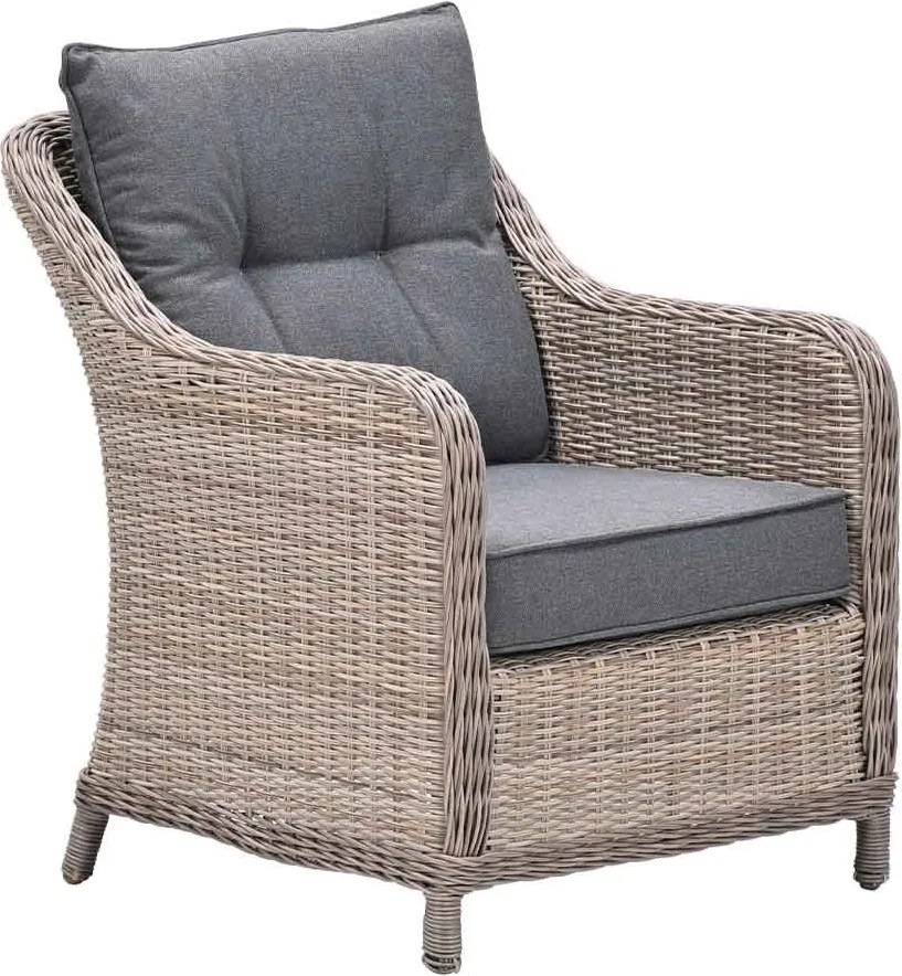 Garden Impressions Nova lounge dining set 4-delig stoel-bank - mystic grey