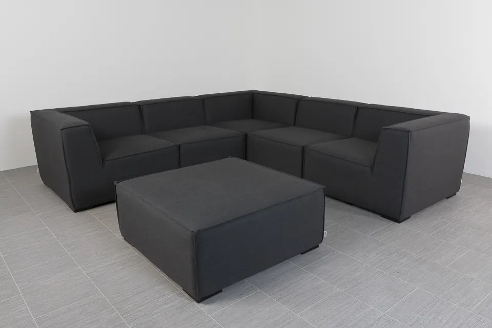 Liberty Sunbrella loungeset - Sooty - 6-delig OP=OP