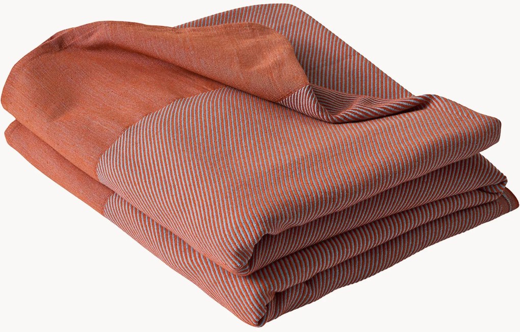 Gestreepte katoenen plaid About