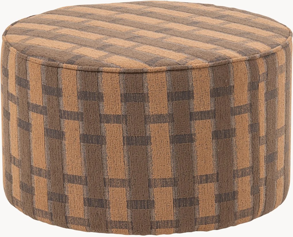 Chenille poef Sarli