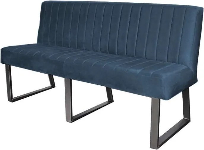 Eetkamerbank - Hengelo - stof Element blauw 13 - 220 cm