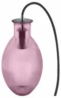 LEDVANCE 4058075217324 Vintage 1906® Carved 1906 CARVED TABLE GRAPE Glass Pink Vintage 1906® Carved TABLE GRAPE Glass Pink