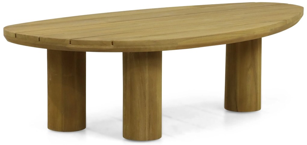 Stoel en Bank Loungeset 5 personen Teak Old teak greywash Santika Furniture Santika