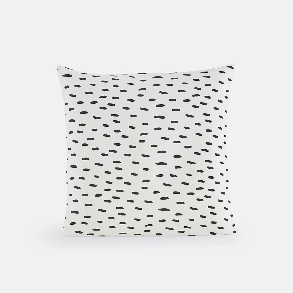 Bedset in katoen, vierkantige kussensloop, Circuit