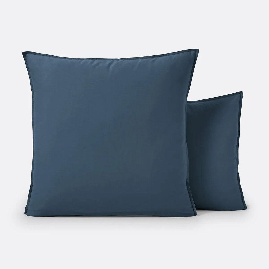 Effen kussensloop in gewassen katoen, Scenario